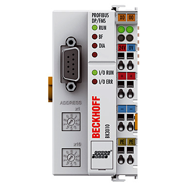 BK3010 New Beckhoff H2Bus Couplers for PROFIBUS DP